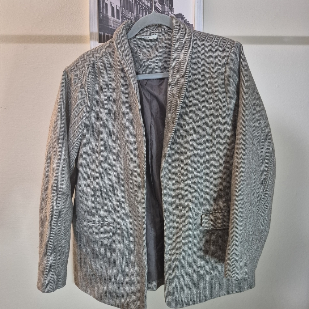 Classic Gray Womens Blazer